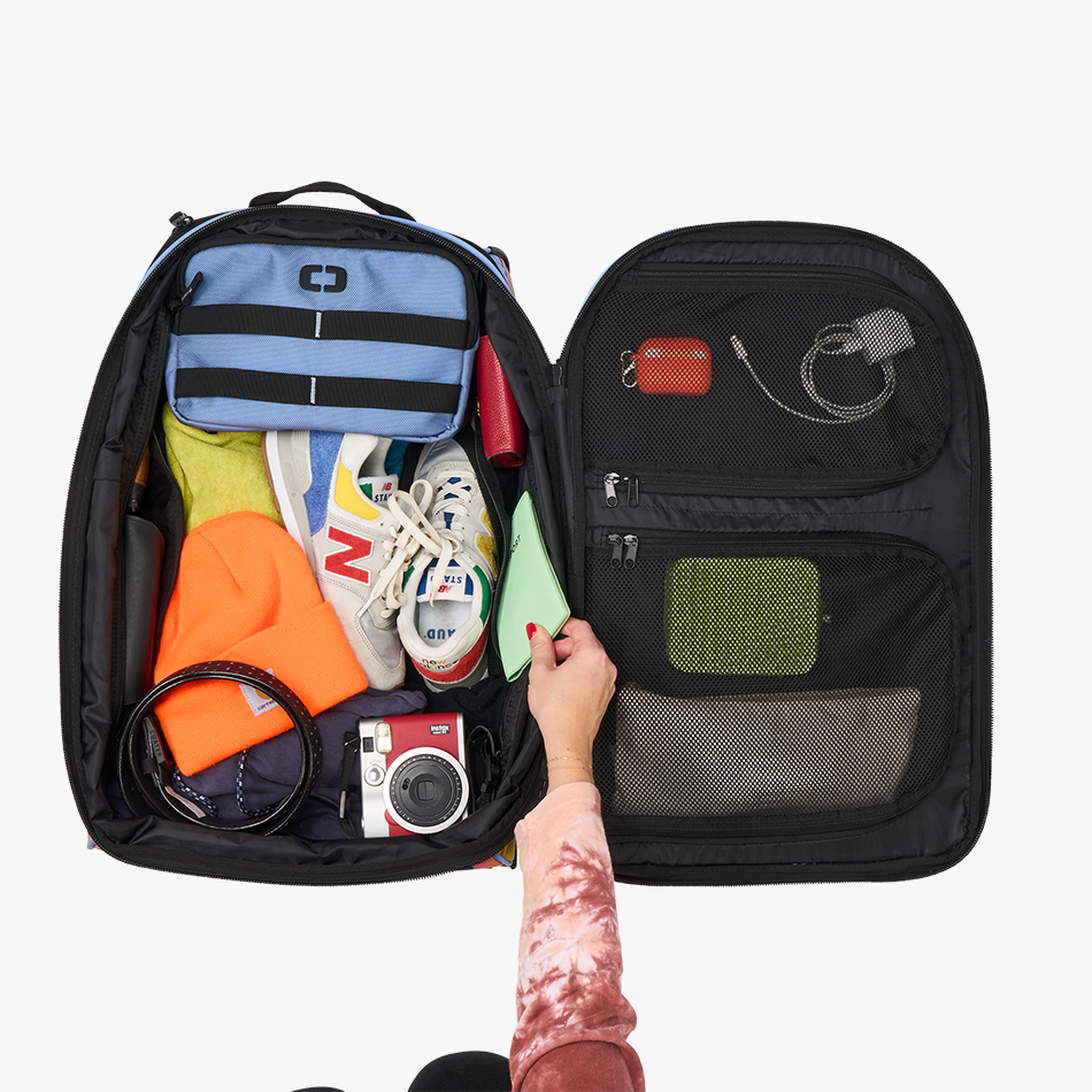 Ogio Layover Travel Bag Black Pindot Ogio Layover Travel Bag Black Pindot