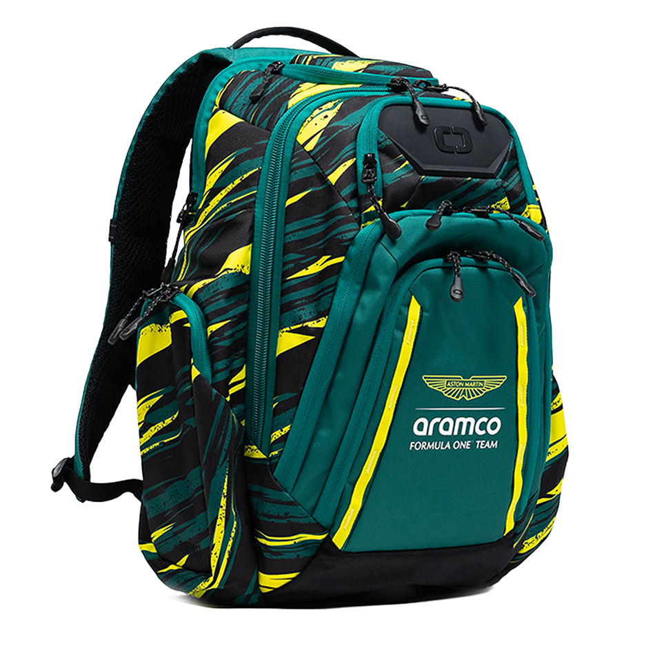 OGIO x Aston Martin F1 Team Gambit Pro Backpack