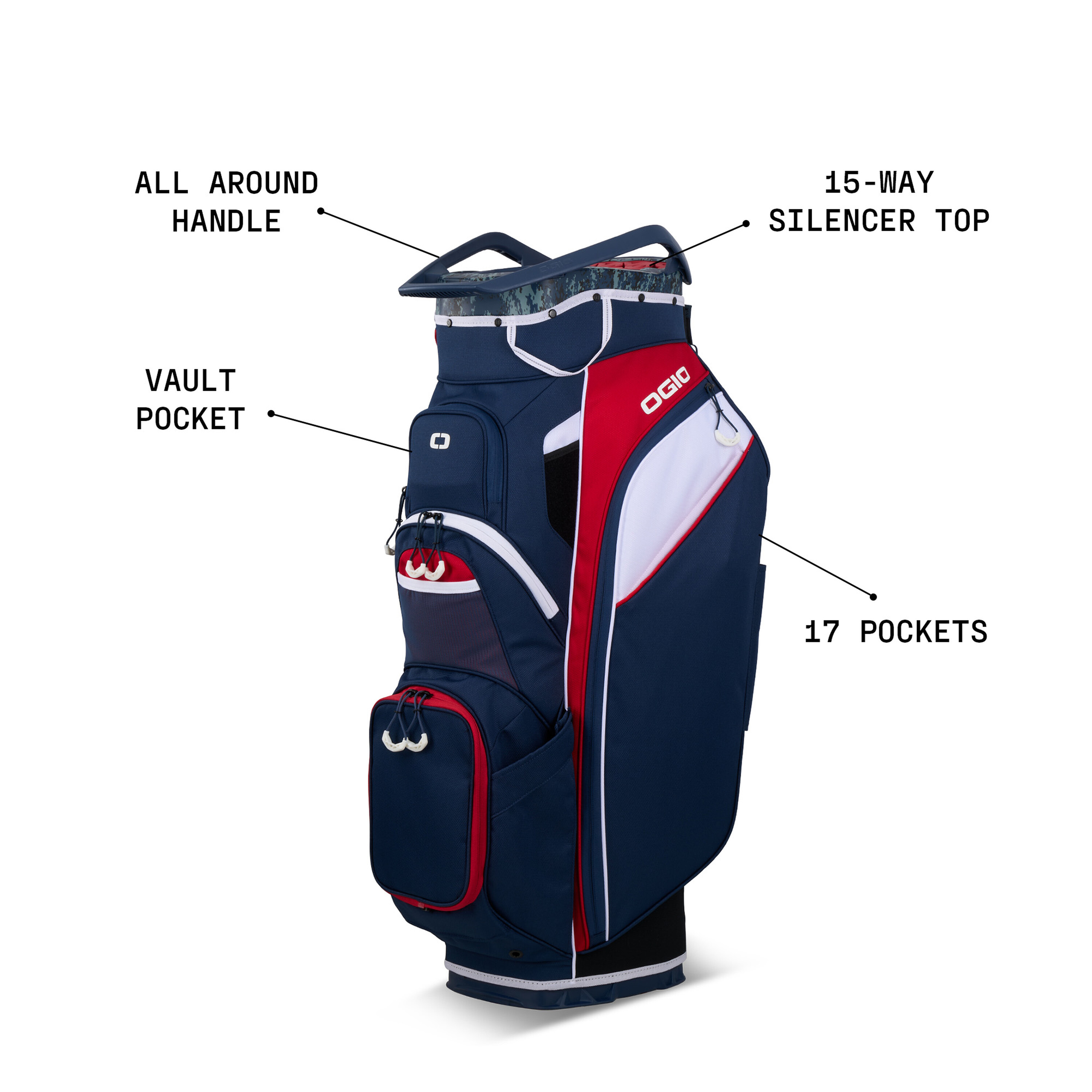Silencer Cart Golf Bag image 7