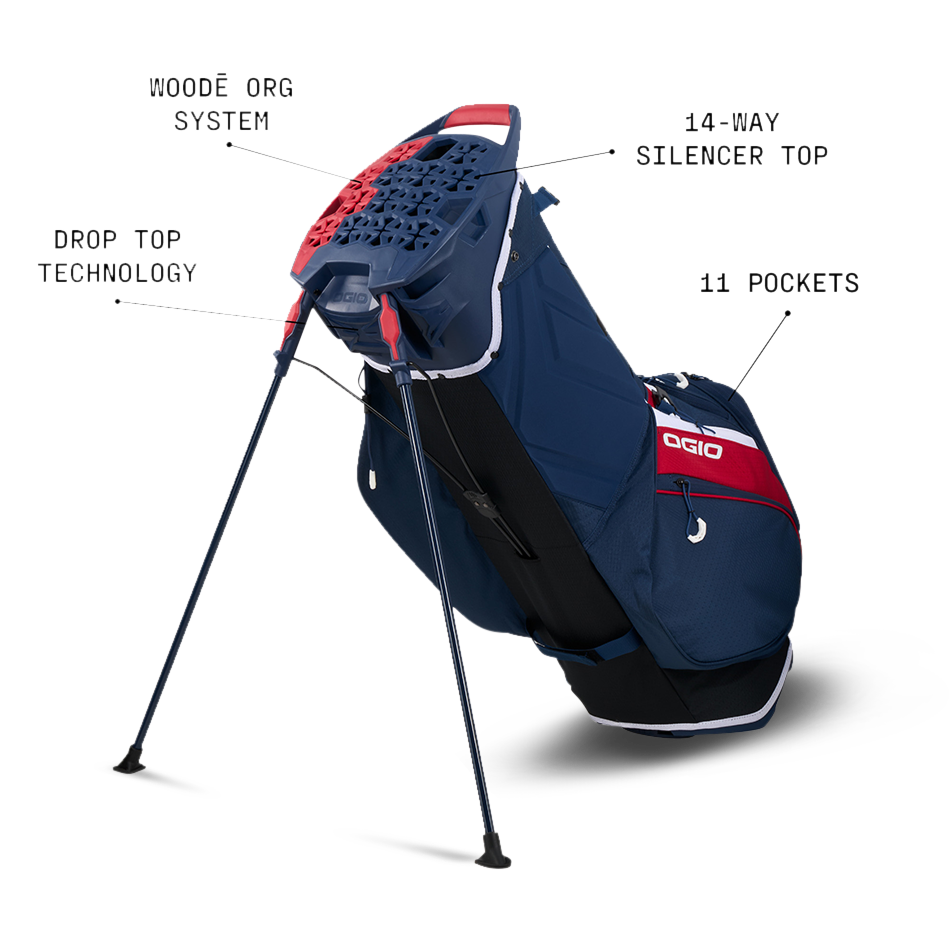 Silencer Hybrid Golf Stand Bag '26 image 7