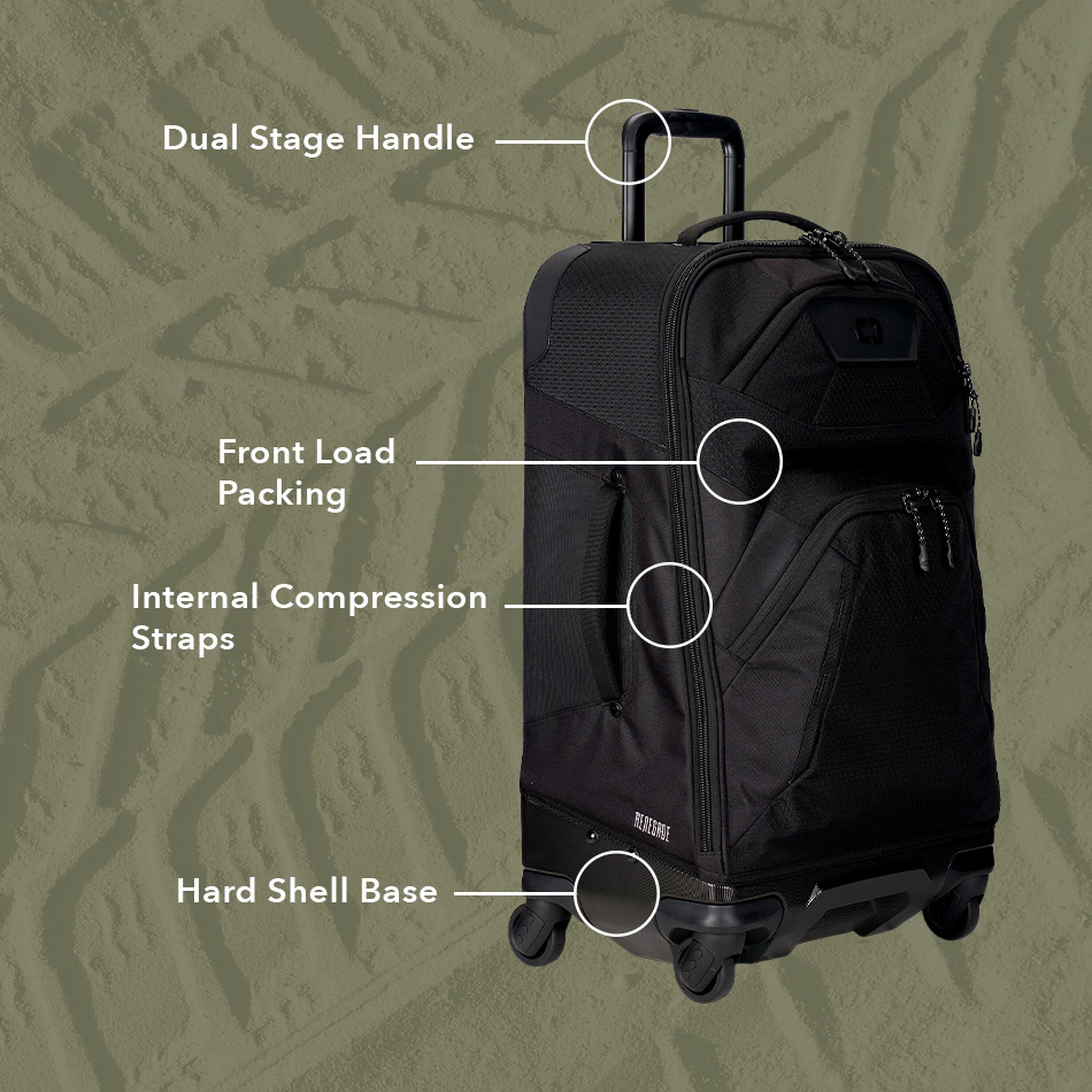 Renegade 4-Wheel Checked Bag image 10